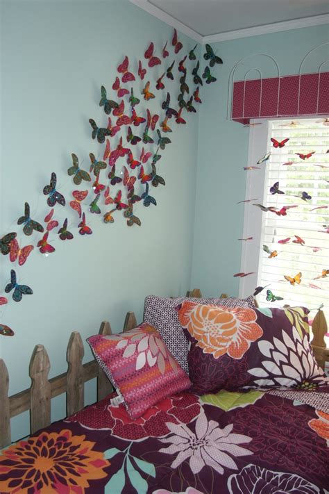 butterfly bedroom decorating ideas|butterflies items used for decorations.